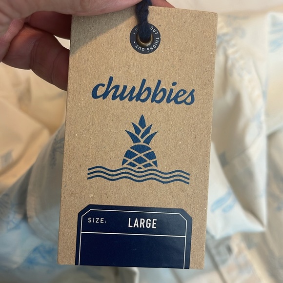 NWT Chubbies Button Down Shirt - Picture 2 of 7